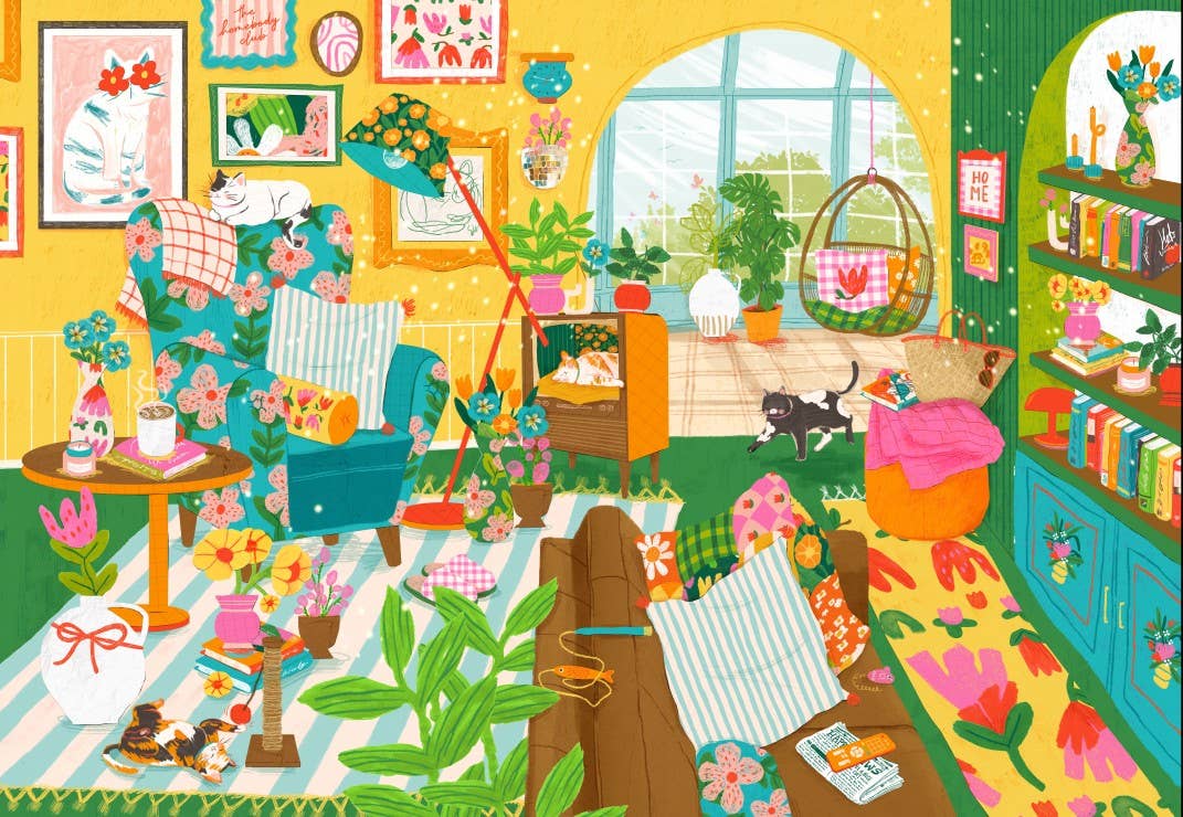 Home Is Where the Cats Are - 1000 Pieces