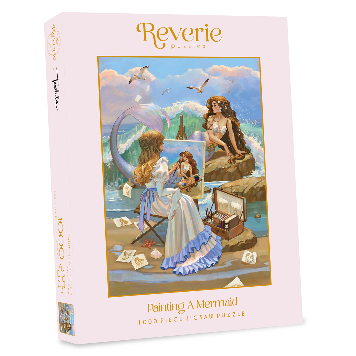 Painting A Mermaid - 1000 Pieces