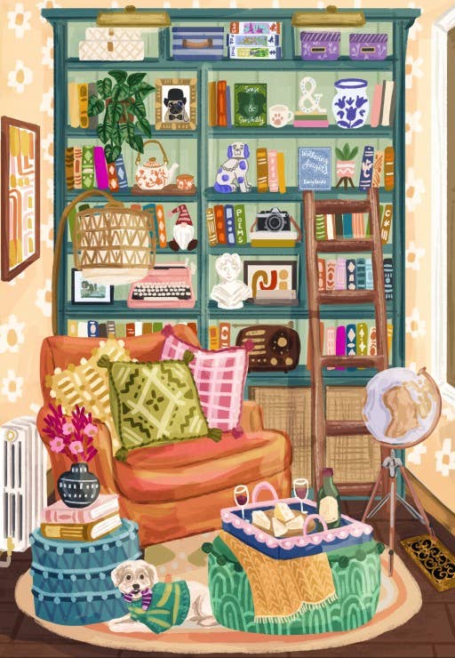 Cozy Reading Nook - 1000 Pieces