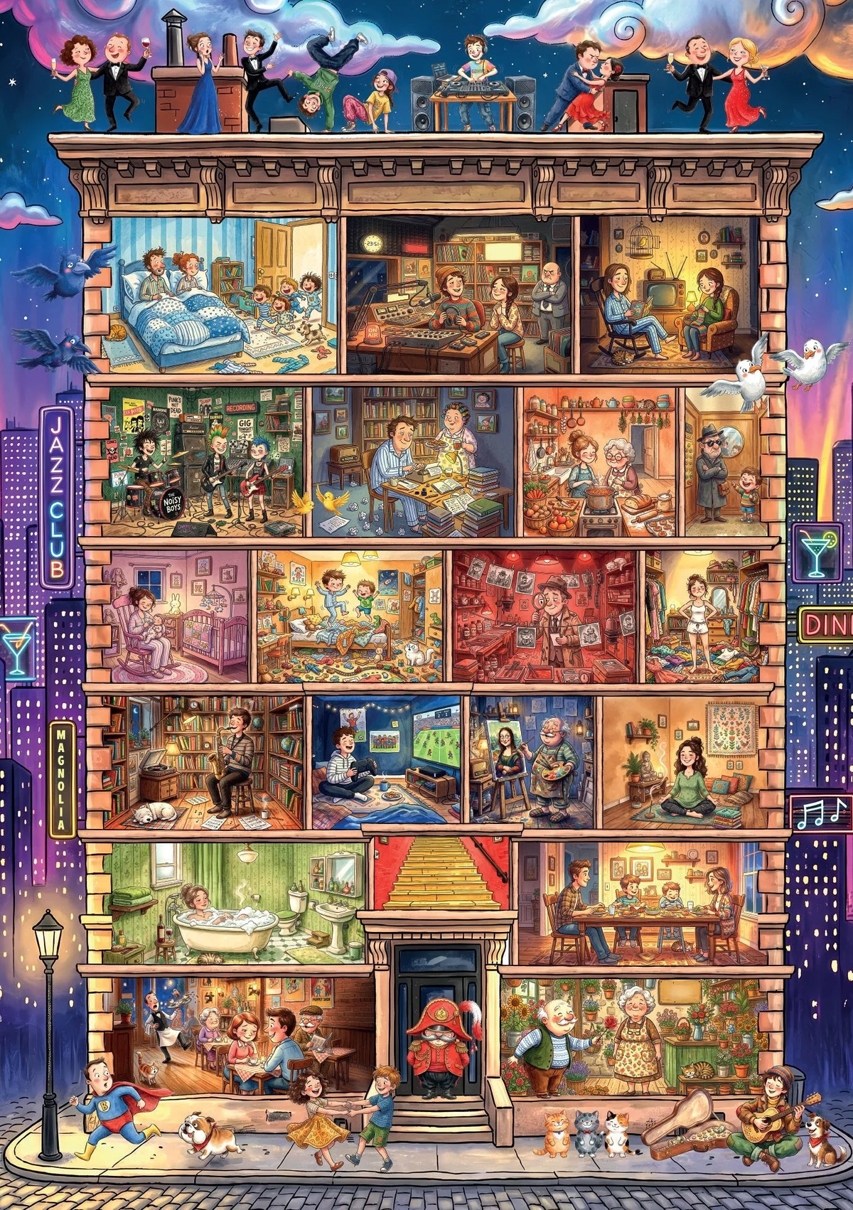 Happy Lives - 1000 Pieces