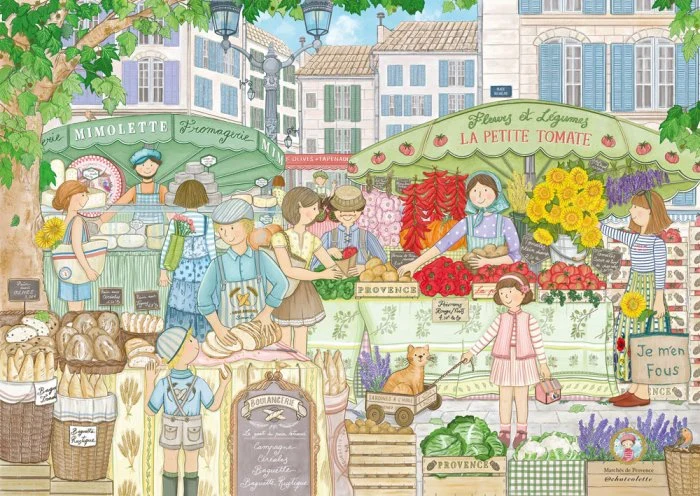 Marches de Provence - 1000 Pieces