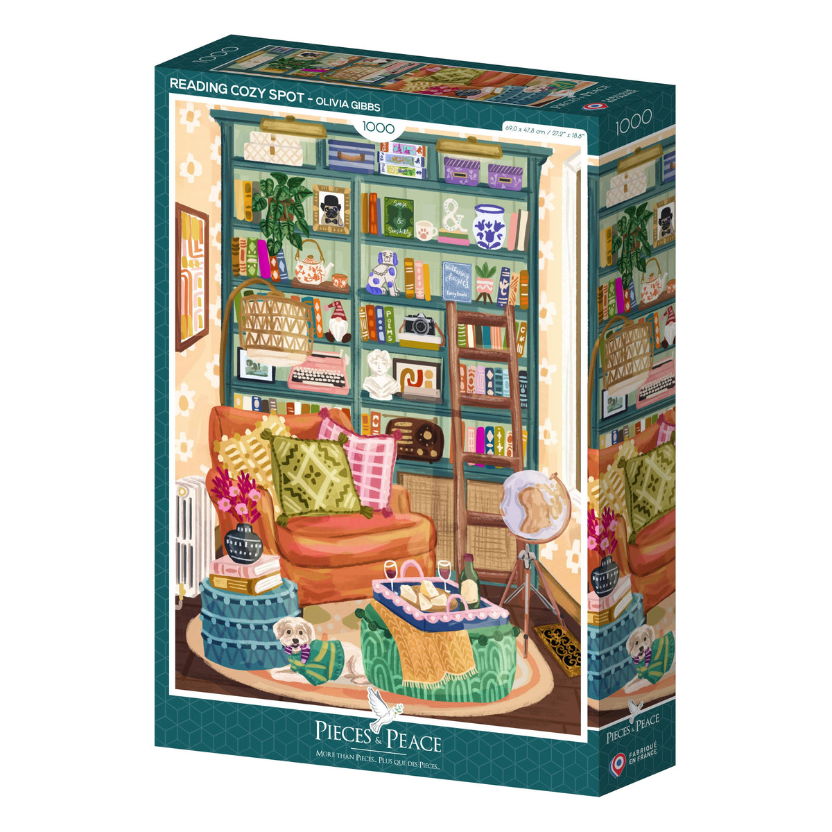 Cozy Reading Nook - 1000 Pieces