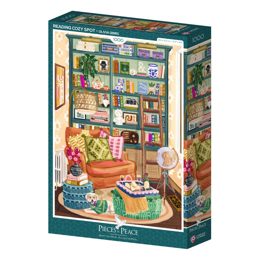 Cozy Reading Nook - 1000 Pieces