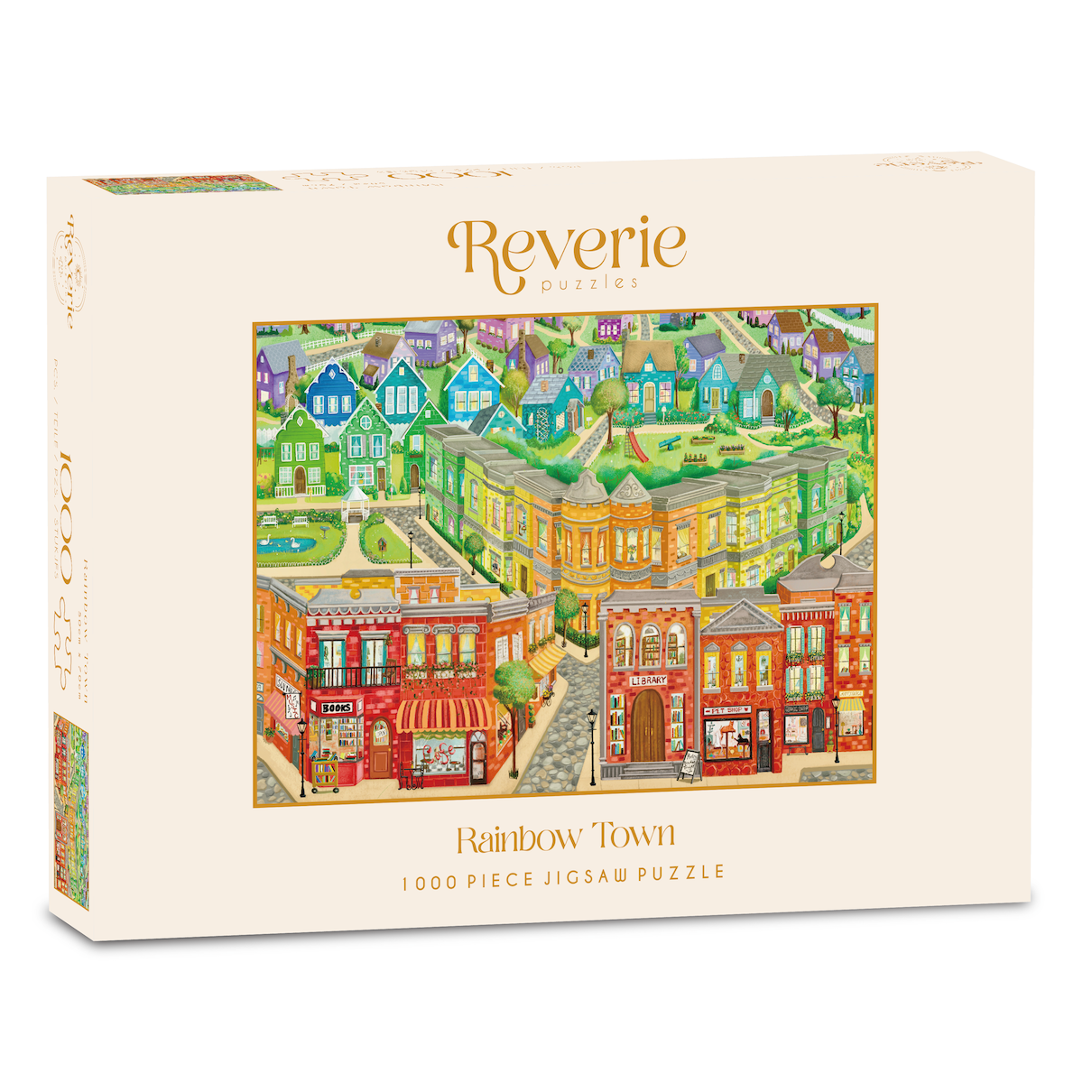 Rainbow Town - 1000 Pieces