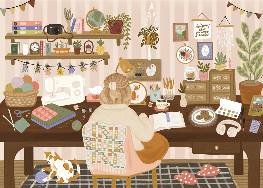 Grandma Hobbies - Villager Puzzles