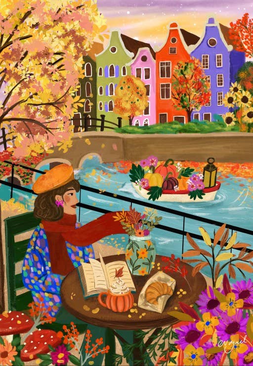 Autumn in Amsterdam - 1000 Pieces