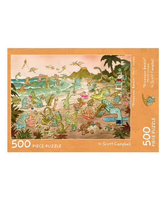 Dinosaur Beach - 500 Pieces