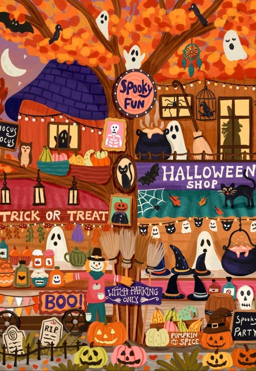 The Witches' Market - 1000 Pieces