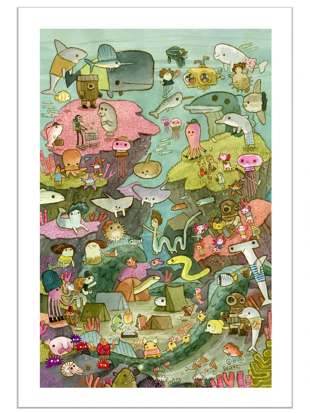 Ocean Life - 500 Pieces