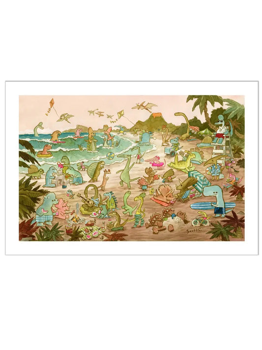Dinosaur Beach - 500 Pieces