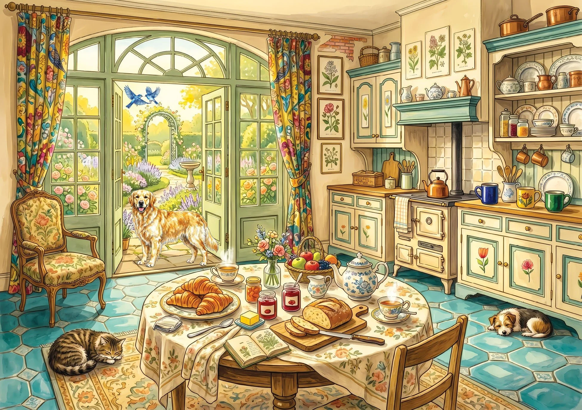 Sweet Kitchen - 1000 Pieces