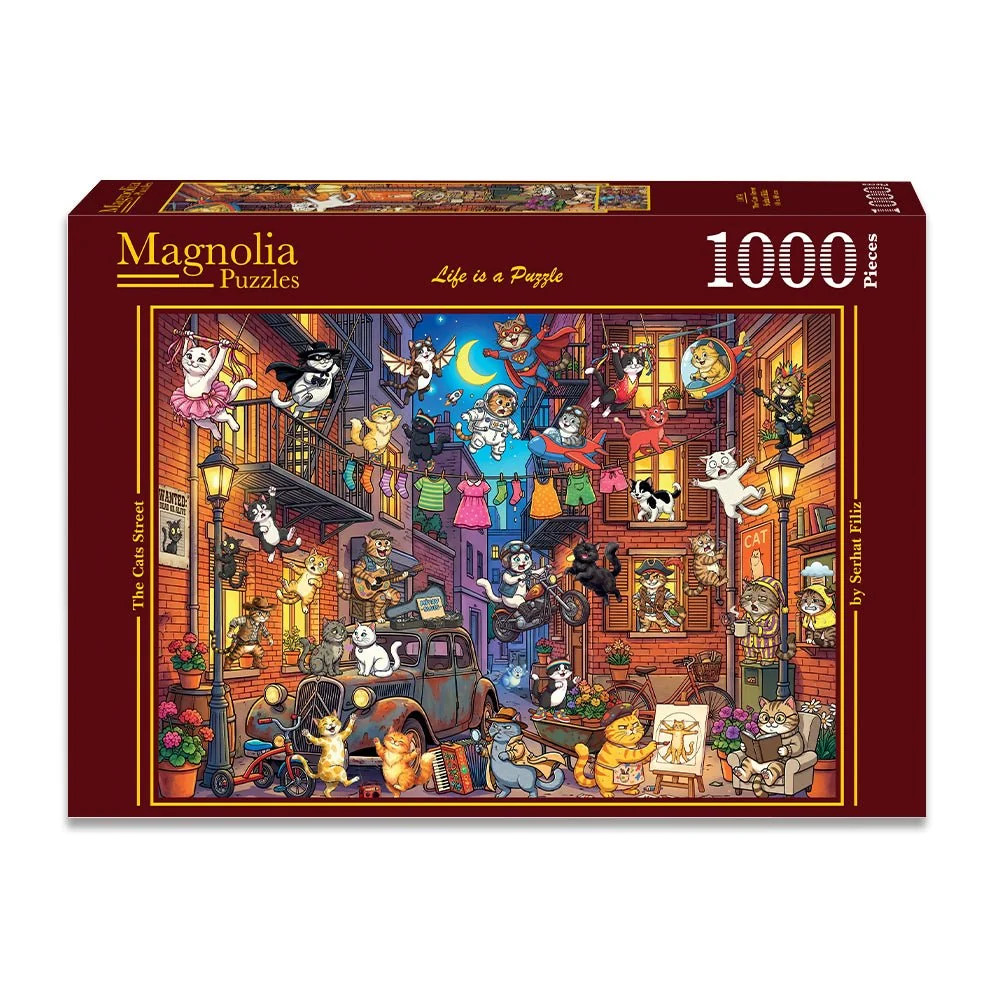 The Cats Street - 1000 Pieces