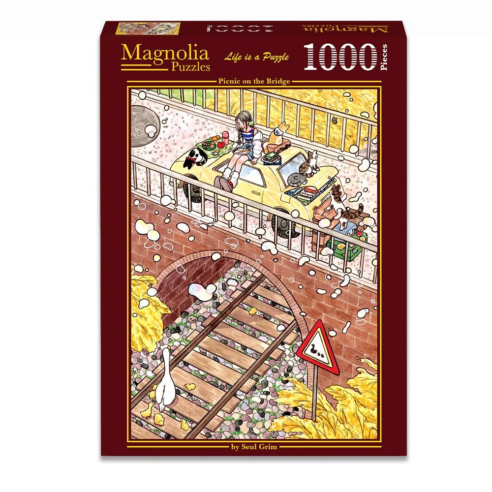 Picnic on the Bridge - 1000 Pieces